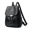 Schoolbag this year popular backpack women fashion simple middle-aged mother backpack outdoor leisure travel fringed backpack