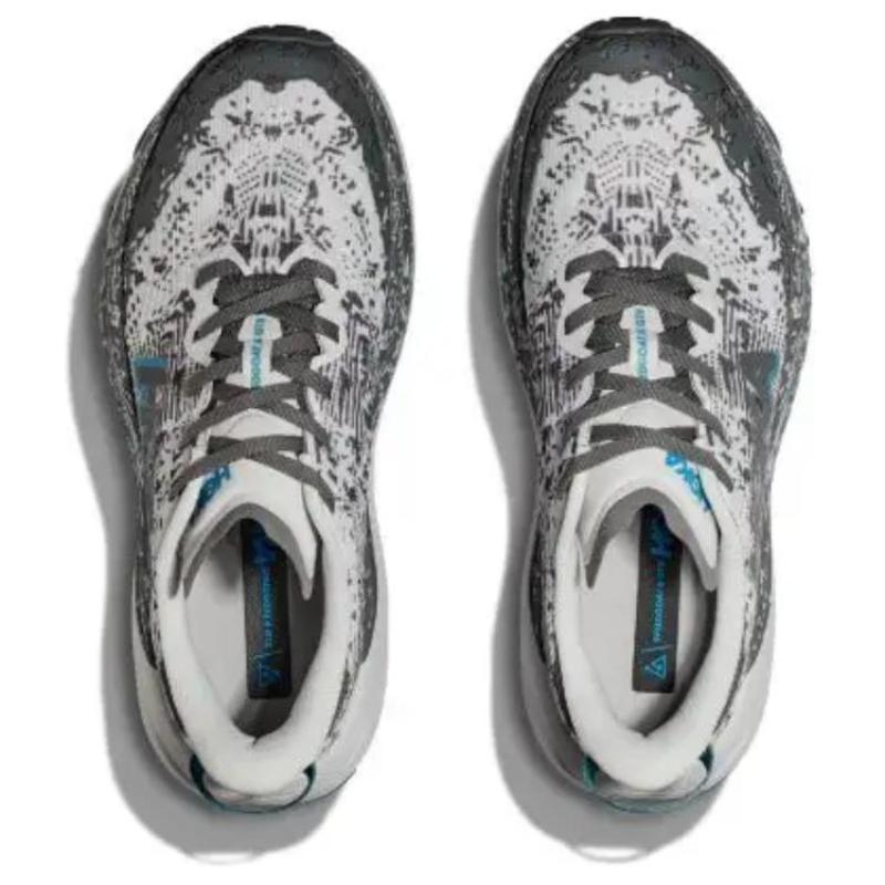 HOKA One One SPEEDGOAT 6 Амортизация, Нескользящие, Отскок Низкие Кроссовки для бега Женские Серые Черные Кроссовки 1155151-csmcg