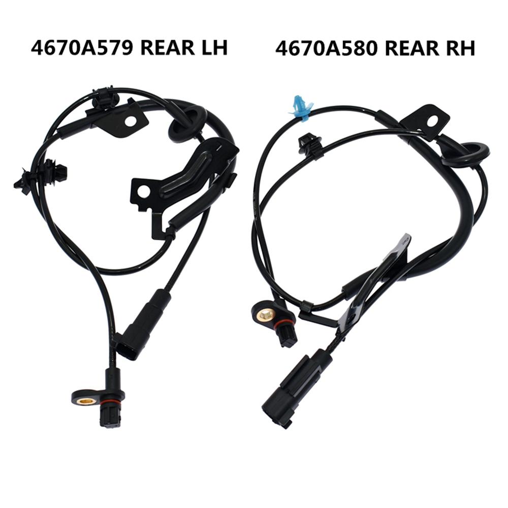4x ABS Wheel Speed Sensor Kit For Mitsubishi Lancer 2008-2011 Outlander 2010-11