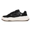 Mihara Yasuhiro X Fila FM-20 Модные повседневные кроссовки с толстой подошвой и низким верхом Мужские кроссовки Черно-белые F12M234207FBK