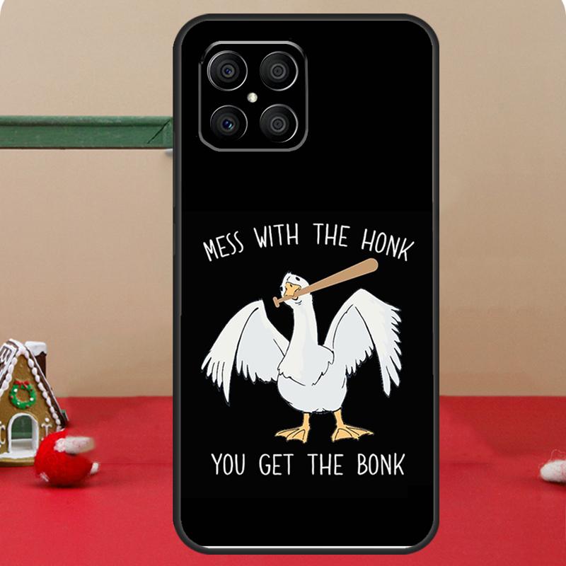 Чехол с мемом Утка Гусь Кряк Бряк Смешной для Honor Magic 6 7 8 Pro Honor 400 200 70 90 Lite X8c X8b X9a X9b X9c X9d Win RT Чехол