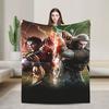 Мягкие пледы Путешествия Soulcalibur Постельное белье Покрывала Фланелевое покрывало Для домашнего декора Новинка Чехол на диван-кровать