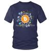 Cryptocurrency Bitcoin Crypto Btc Tshirt Unisex Novelty T Shirt Short Sleeve Blockchain Geek Tshirts  Cotton Tee Top Clothes