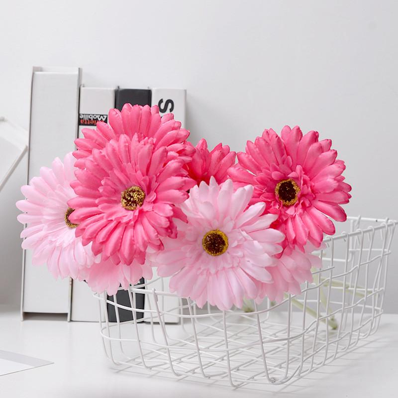 Bolus Jamesonii Gerbera Flower Artificial Plant Ornament For Decor Home