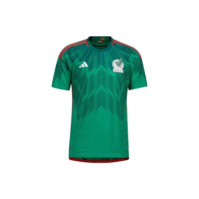 adidas Мексика 2022 Домашняя Аутентичная Футболка Ярко-зеленый/Колледж-зеленый Мужские Топы HD6898