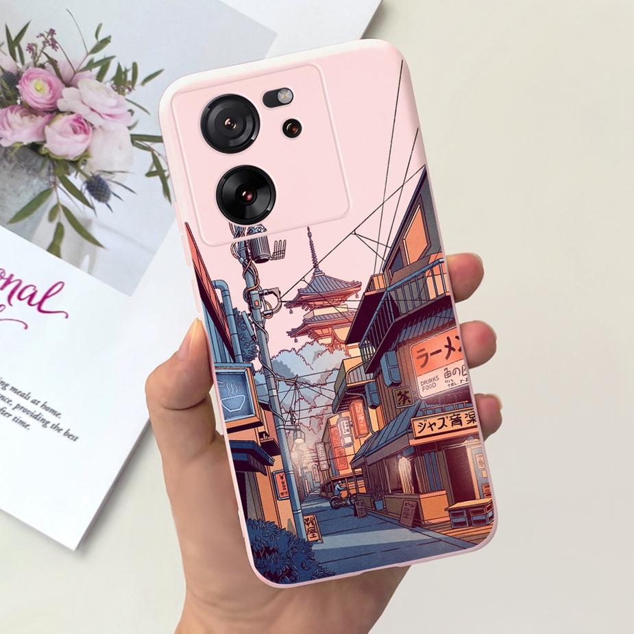 Чехол для Xiaomi 13T Pro Mi13T Милый Модный Мультяшный Чехол 6.67'' Мягкий Силиконовый Чехол для Телефона для Xiaomi Mi 13T Pro 13TPro Задняя Крышка