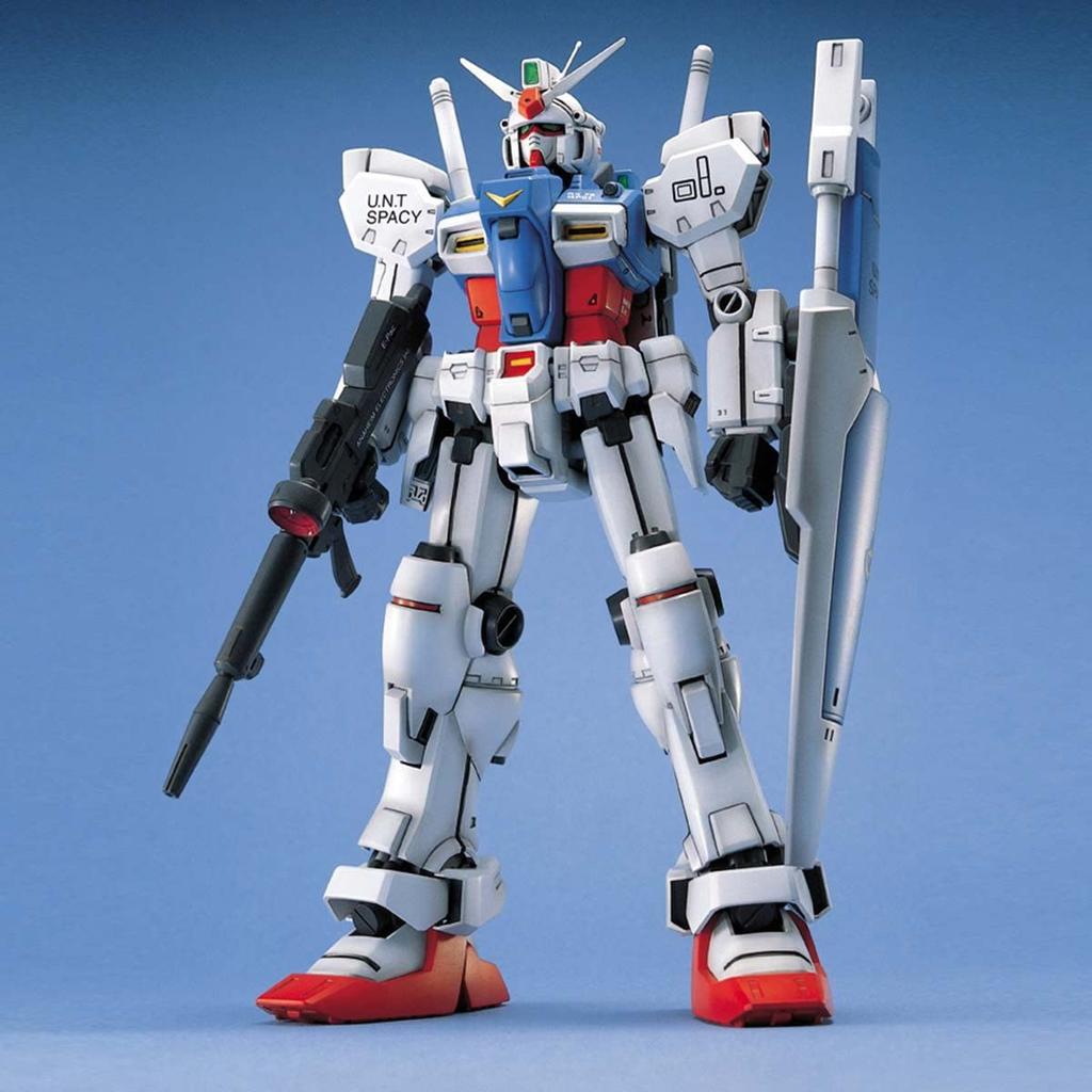 MG Mobile Suit Gundam 0083 STARDUST MEMORY Gundam GP01 Scale Plastic Model RX-78GP01 1/100 Color-coded