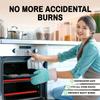 Heat-resistant Silicone Oven Rack Cover, Kitchen Anti Slip Protective Barrier To Prevent Burns and Protect The Grill