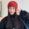 Новые зимние вязаные крючком шапки для женщин шапки бини цветы вязаная шапка ручной работы женская кружевная шапка Chapeu Feminino Gorras