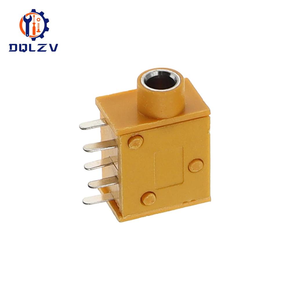 3.5MM Audio Headphone Jack Connector PJ-325 Stereo Audio Earphone Connectors 3.5 PJ-325 Audio Jack Socket Multicolor