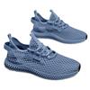 Новые дышащие сетчатые повседневные кроссовки для бега мужские с толстой подошвой, нескользящие, легкие и удобные спортивные мужские туфли