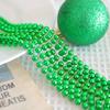 10Pcs Bead Chain Hanging Ornament with Connecting Buckle DIY Jewelry Making Supplies for Holiday Carnival Decoration