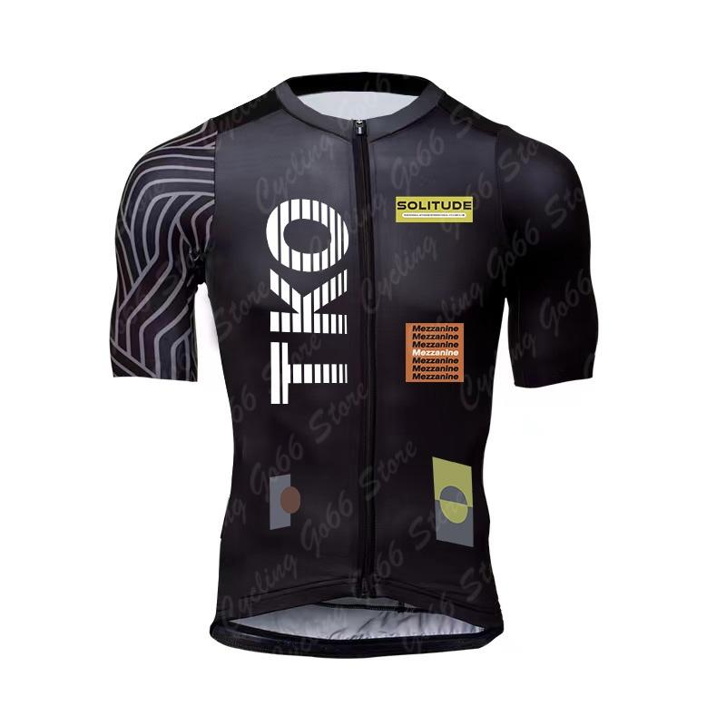 Men's Short Sleeve Cycling Jersey Set and Bib Shorts Pro Race Bicycle Clothing MTB Ropa Maillot Summer Cycling Clothes 2026 TKO