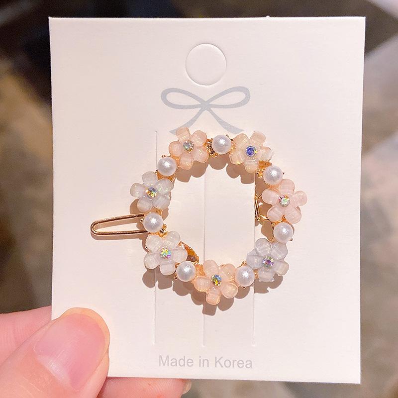 Простая заколка для волос «Цветочный лес»