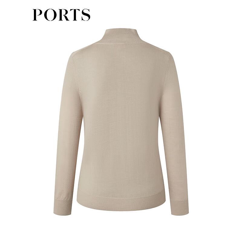 Ports Женский вязаный свитер с длинным рукавом и воротником-гольф LD9K456KKW004