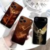 Чехол для телефона 'Грех и Суд Божий' для iPhone 17,16,15,14,13,12,11 Plus,Pro Max,XS,Мягкий Черный Чехол