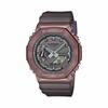 Casio Кастомизированные часы модифицированная серия glacier прозрачный корпус Кварцевый ремешок из смолы та же модель для мужчин и женщин цвет gun GM-2100MF-5