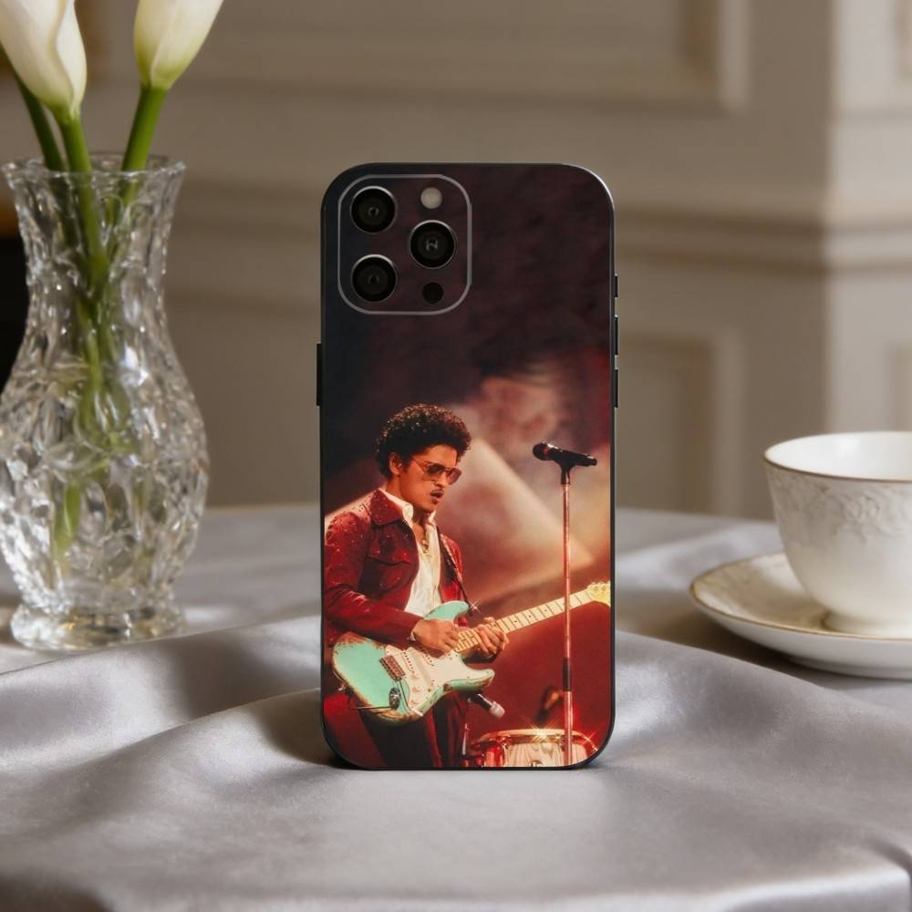 Чехол для телефона B-Bruno-O M-MarsS с обоями для iPhone 17,16,15,14,13,12,11 Plus,Pro Max,XS,Мягкий силиконовый черный чехол