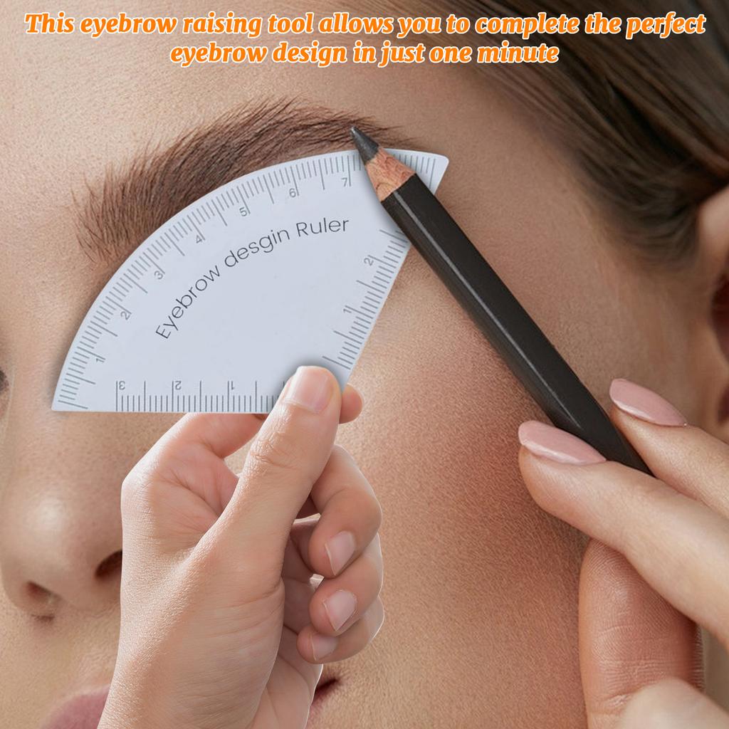 Quick Eyebrow Drawing Guide Reusable Brow Shaping Tool Kit With Stencil Templates