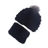 Fur Hat Children Fall and Winter Outdoor Warm Ear Protection Scarf Mom Leisure Set
