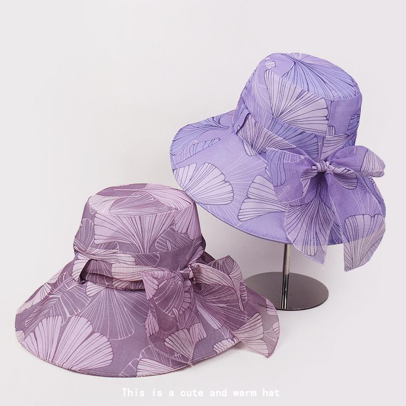 Sun hat women's sun protection big edge hat UV protection bucket hat spring and summer women's hat foldable sun hat versatile