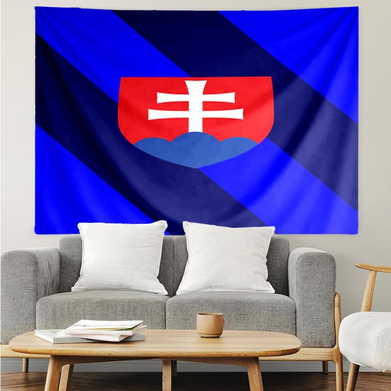 Slovakia's Bratislava Team Tapestry Accessories Playroom Tapestry, for Bedroom,Livingroom, dormitory Room Wall Decor Fan Birthday Gifts