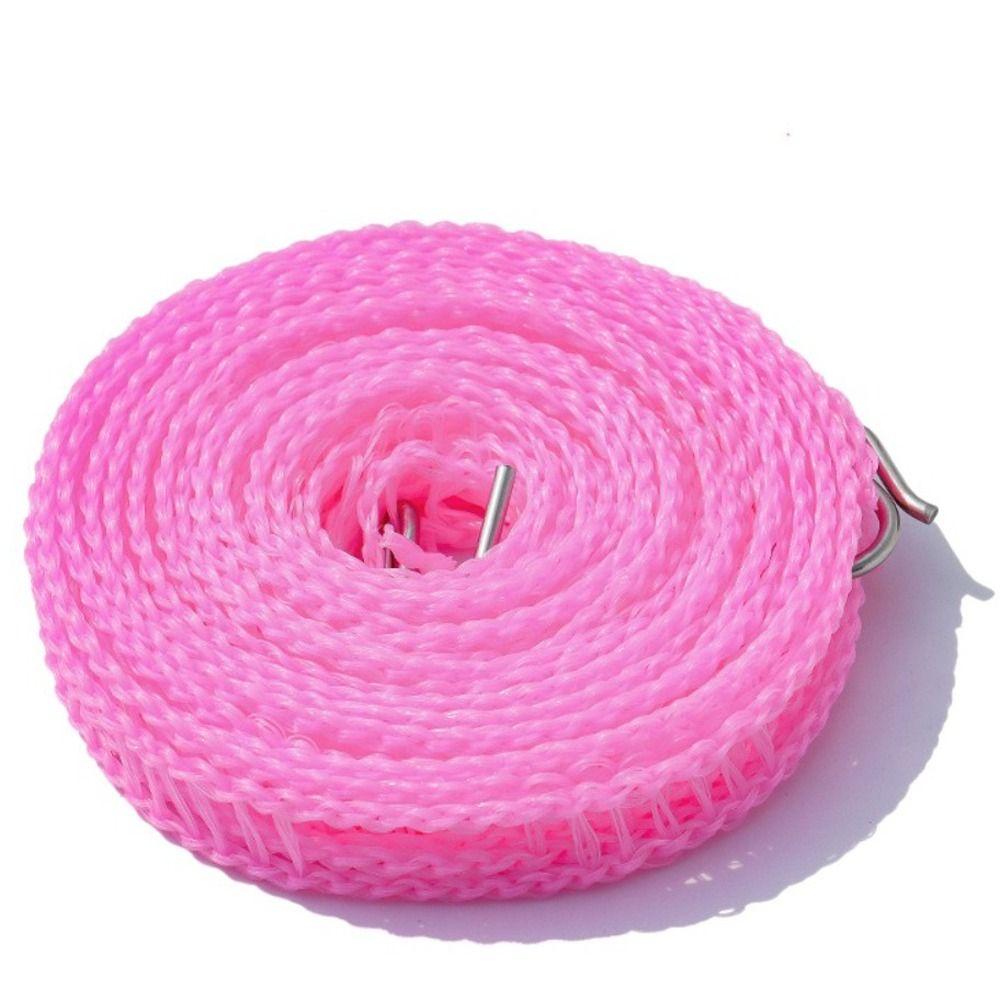 Windproof Washing Line 5m/8m/10m Camping Clothes Line Laundry Drying Travel Clothesline Backyard