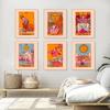 Sun Moon Fool Star Lovers Tarot Card Print Wall Art Canvas Painting Nordic Posters And Prints Boho Picture For Living Room Decor