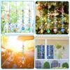 4 Pcs Crystals Ball Prism Crystal Suncatchers for Indoor Windows Hanging Decorative for Yard and Garden Indoor Home Wedding Party Car Mirror Decor