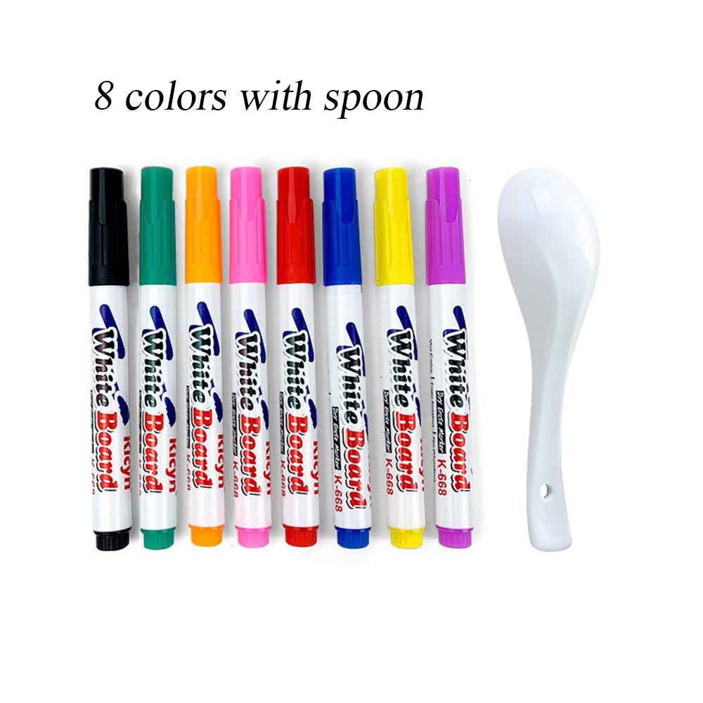 Toys Water Drawing Erasable Floating Pen Whiteboard Markers Magical Water Painting Pen Doodle Pen