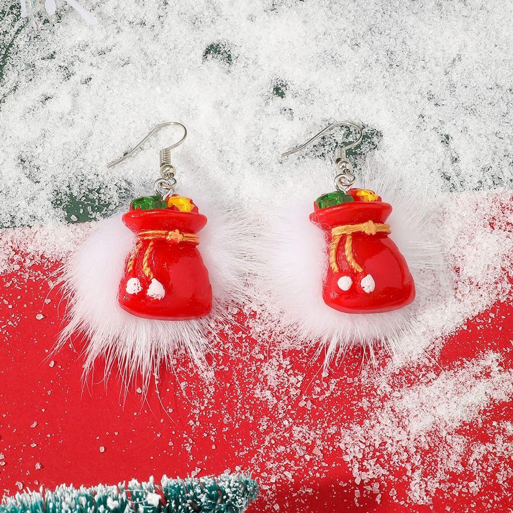 Christmas Stocking Merry Christmas Earrings Christmas Bell Xmas Earrings Studs  Girls