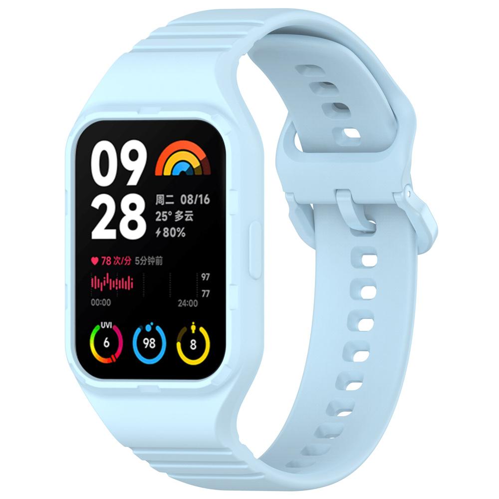 Силиконовый чехол + ремешок для Xiaomi Mi Band 8 Pro, сменный спортивный браслет для умных часов Mi Band 8Pro