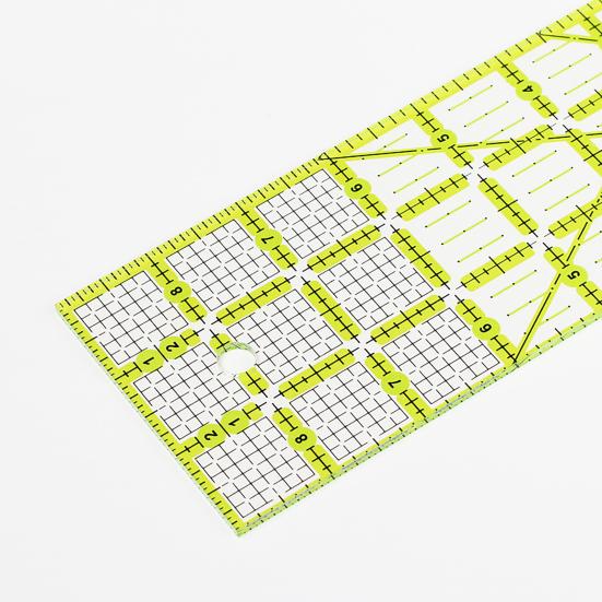 Полезная высокоточная прозрачная линейка для пэчворка, удобная эргономичная линия для квилтинга для портного