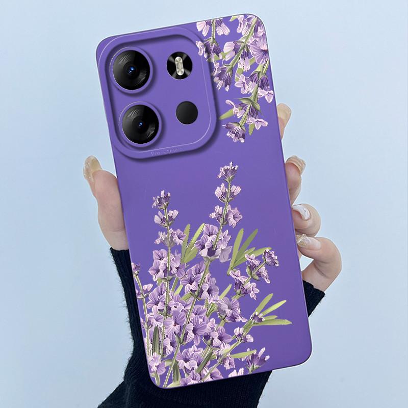 Для Tecno Spark Go 2023 Pop 7 Pro BF7 Infinix Smart 7 Plus Smart7 HD Чехол Милый Мультяшный Кот Жидкий Силикон Мягкий ТПУ Задняя Крышка