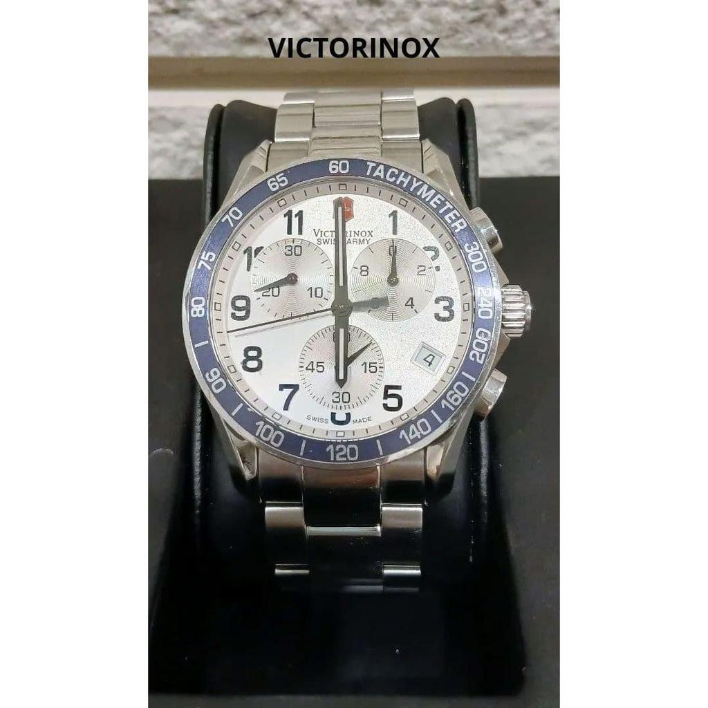 Б/у наручные часы VICTORINOX/хронограф/батарея заменена 4 мая 2020 г./работа в норме