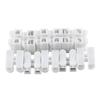 26/30PCS Wire Connector 220V Electrical Connection Strips 2 Pin Quick Splice Wire Terminal Connect 5050 2835 5730 5054 LED Strip