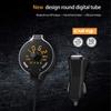 FM Bluetooth-передатчик Автомобильный комплект FM-модулятор Aux-выход Автомобильная громкая связь MP3-плеер Радио Музыкальный адаптер A2DP со слотом для карты TF