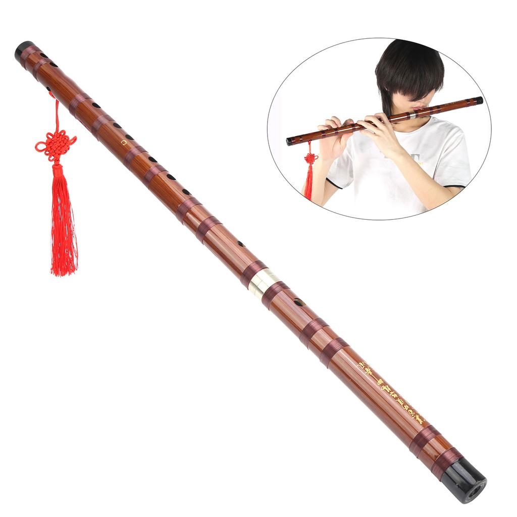 CKey Dry Bitter Bamboo Flute Традиционный оркестровый инструмент, набор с ящиком для хранения ZD02