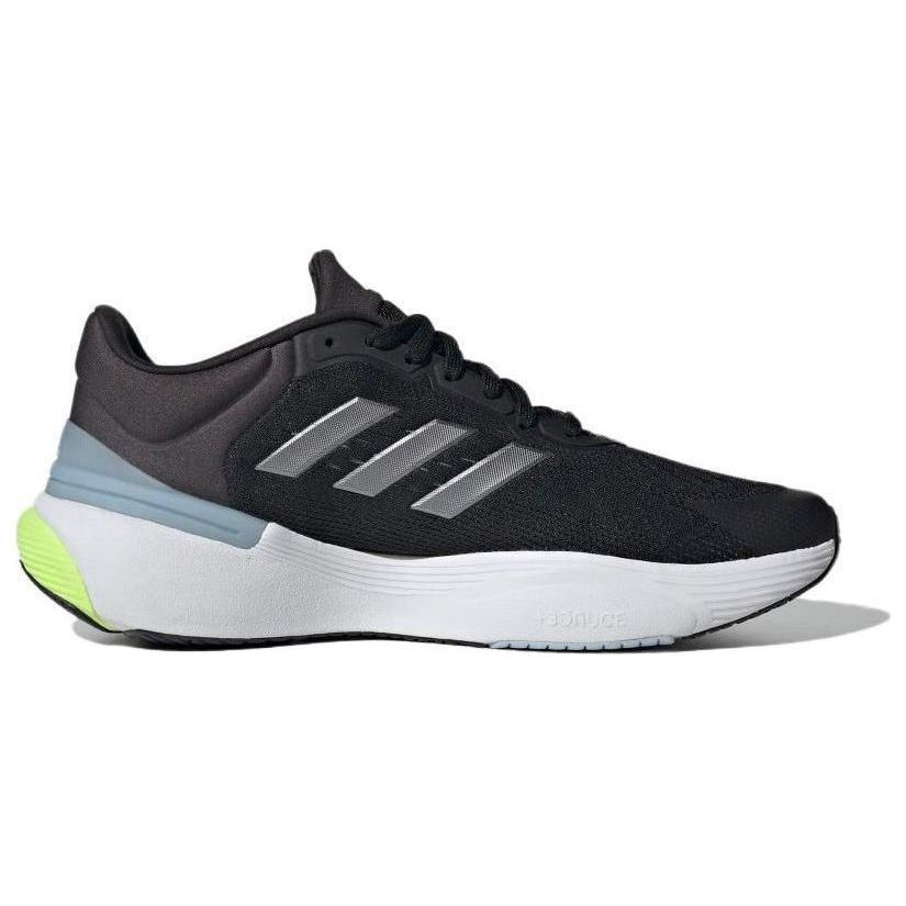 Adidas Response Super 3.0 Comfortable PU Fabric Shock Absorption Breathable Low-Top Casual City Commuting Running Shoes Men Sneakers Black Gray IF7251