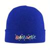 New Heartstopper Rainbow Hats Autumn Winter Skullies Beanies New Charlie Nick Boys Love Cap FeUnisex Unisex Acrylic Knitted Cap