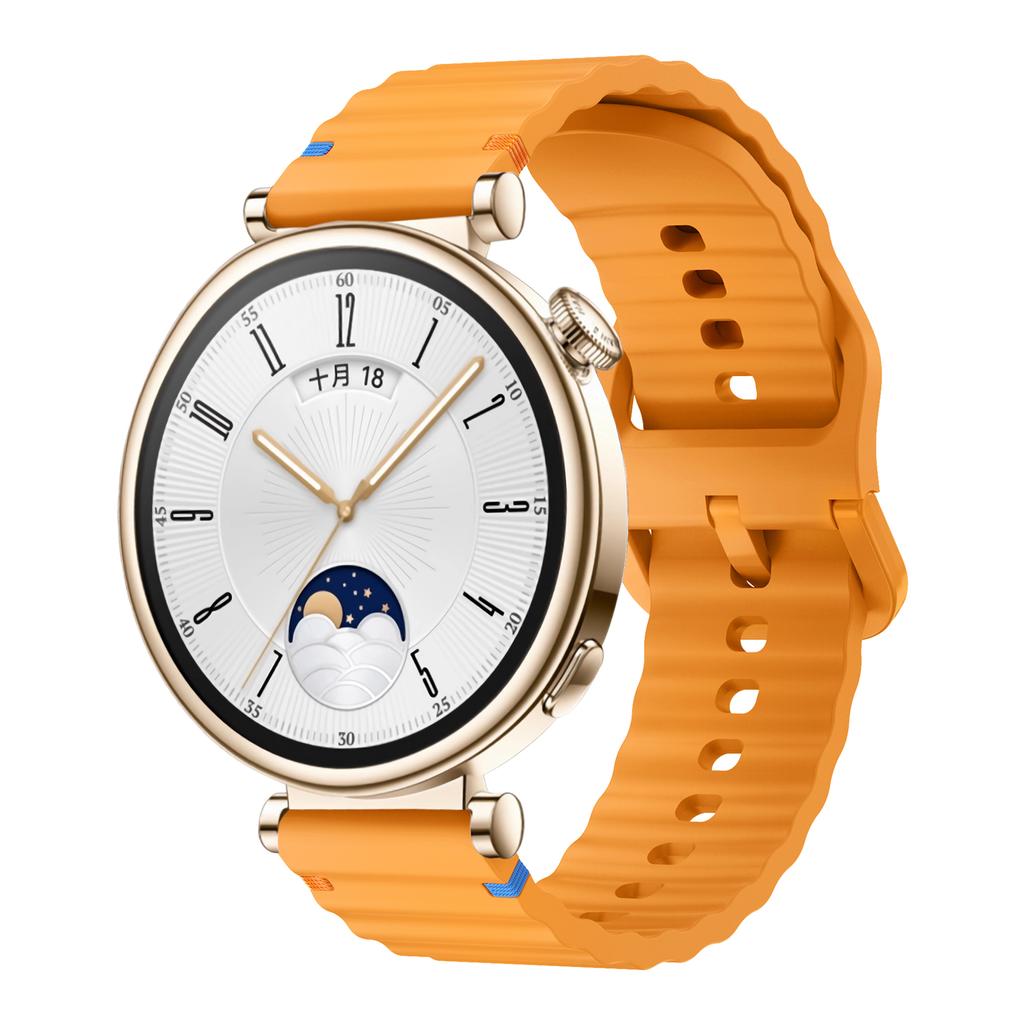 18мм/22мм ремешки для часов Huawei watch GT 5 41мм 46мм Спортивный силиконовый браслет correa HUAWEI watch 4/GT 5 Pro/4/3 Pro 46мм ремешок