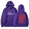 Hip Hop Rapper Printed  Deftones Autumn Winter Unisex Hooded Sweatshirt Fleece Lined Warm Casual Pocket Hoodie for Couple Daily  Streetwear Sweatshirt