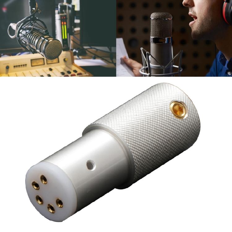 DS02 Female 5Pin DIN Connector with 24K Gold Plated Tonearm Plug for Turntables Enhances Your Record Setups