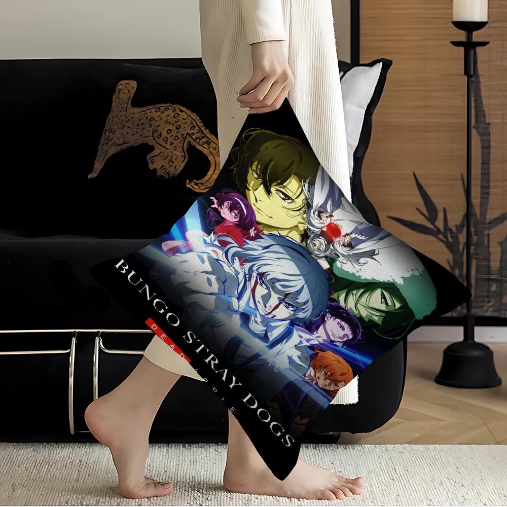Аниме Bungo Stray Dogs Наволочка toon Подарок Наволочка для подушки Спальня Дом Диван Кресло Декор наволочка