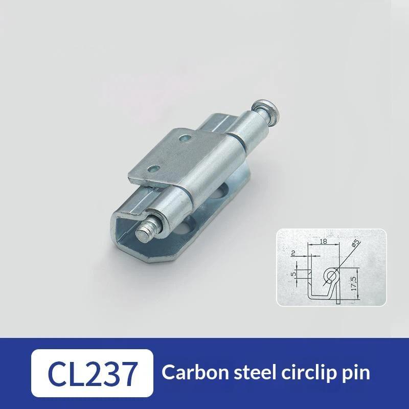 Серия Cl237 Прочный металлический пружинный защелкивающийся шарнир Устойчивый к ржавчине Легкая установка Для электрических распределительных щитов