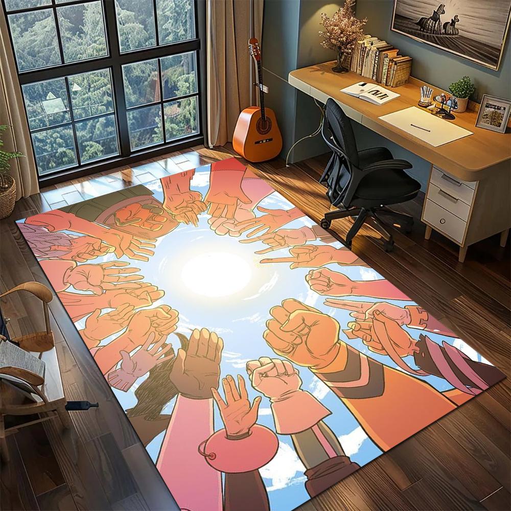 My Hero Academia Non Slip Washable Floor Mat Rug Carpet Large Area Rug for Bedroom Printed Decor -xia85