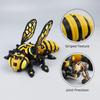 Уникальная 3D-печатная модель насекомого Желтая пчела Детские игрушки Интересные животные Украшения Подарки Настольные украшения