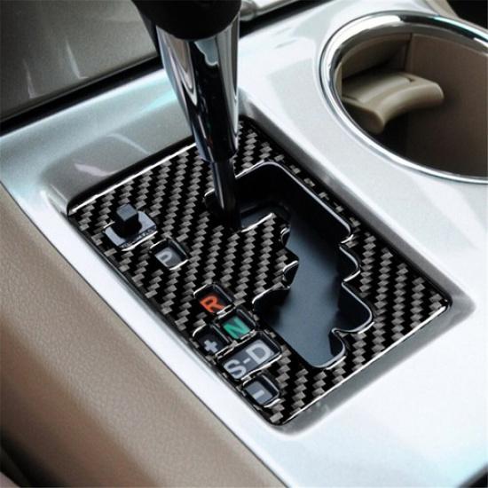 Накладка на рычаг переключения передач из углеродного волокна для Toyota Highlander 2008-2013