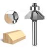 45 Degree Chamfer Router Bit 1/4inch 6mm Shank Edge Forming Bevel Woodworking Milling Cutter for Wood Bits