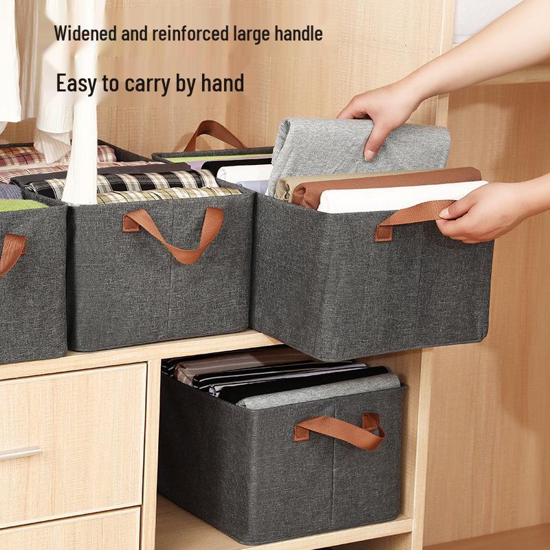 Cationic Steel Frame Foldable Fabric Storage Organizer